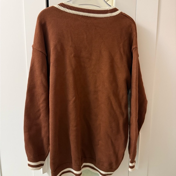 Sunday Best Lamora Cardigan-Size M-Epicurean Brown-NWT - Picture 3 of 9